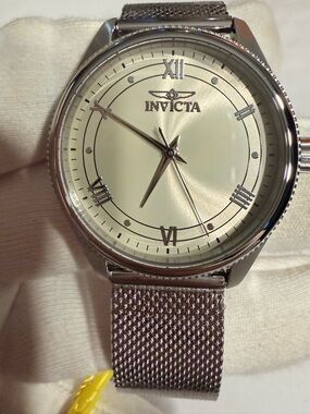 Invicta Celestial Sophia Women’s Watch-36mm,Steel (48486)- Ivory/Champagne Dial